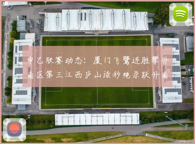 中乙联赛动态：厦门飞鹭连胜攀升南区第三江西庐山读秒绝杀跃升南区第四